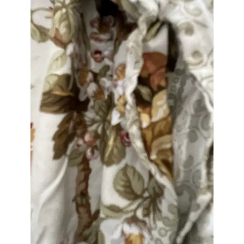 Collection Of Charter Club Queen Duvet Cover vintage English country garden Flor